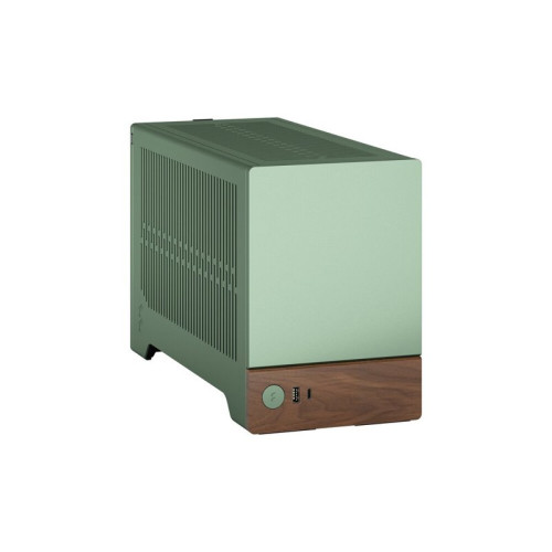 Корпус без блока питания/ Case Fractal Design Terra, Mini-Tower, no fans, 1xUSB-A 3.0 + 1xUSB 3.2 Type-C, SFX PSU Support, mITX Jade