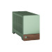 Корпус без блока питания/ Case Fractal Design Terra, Mini-Tower, no fans, 1xUSB-A 3.0 + 1xUSB 3.2 Type-C, SFX PSU Support, mITX Jade