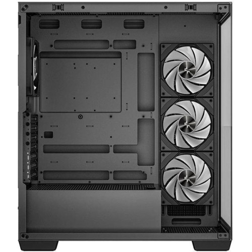 Корпус Deepcool CG580 4F черный без БП ATX 6x120mm 3x140mm 2xUSB3.0 audio bott PSU