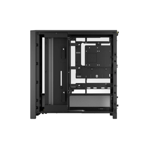 Корпус без блока питания/ Case Corsair Frame 4000D, Midi-Tower, TG, no fan, 2xUSB-A 3.2, 1xUSB 3.2 Type-C, E-ATX, ATX, mATX, mITX Black
