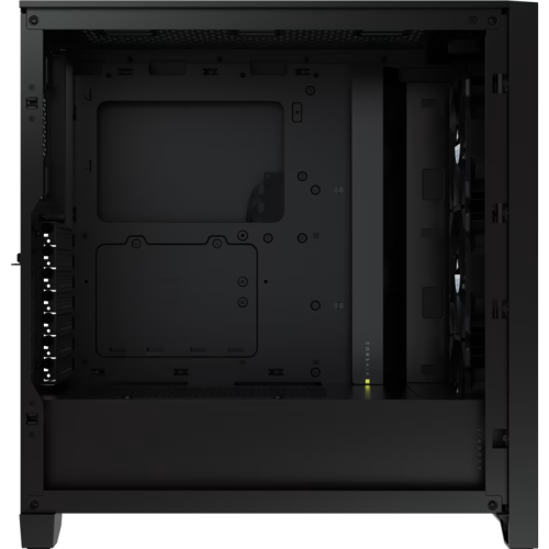 Корпус без блока питания/ Case Corsair iCUE 4000X RGB, Midi-Tower, TG, 3x120mm RGB, 1xUSB-A 3.2, 1xUSB 3.2 Type-C, E-ATX, ATX, mATX, mITX Black