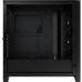 Корпус без блока питания/ Case Corsair iCUE 4000X RGB, Midi-Tower, TG, 3x120mm RGB, 1xUSB-A 3.2, 1xUSB 3.2 Type-C, E-ATX, ATX, mATX, mITX Black