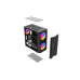 Корпус ПК без блока питания/ Case SAMA S30 Black, Midi-Tower, TG, 2x140mm + 1x120mm ARGB, 1xUSB 3.0 + 1xUSB 3.1 Type-C, mATX, mITX Black