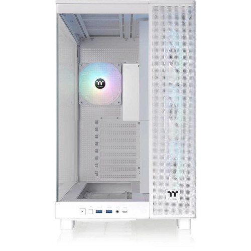 Корпус Thermaltake View 380 XL TG ARGB белый без БП E-ATX 2x120mm 2xUSB3.0 1xUSB3.1 audio bott PSU