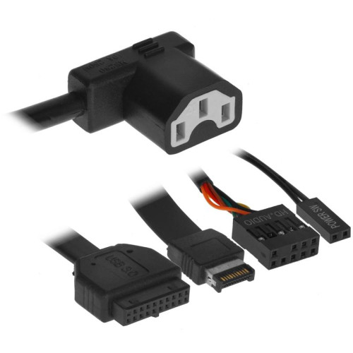 Корпус Lian-Li A4H2O черный без БП miniITX 1xUSB3.0 1xUSB3.1 audio bott PSU