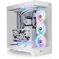 Корпус Thermaltake CTE E550 TG Snow белый ATX 8x120mm 6x140mm 2xUSB3.0 audio bott PSU [CA-1Z8-00M6WN-00]