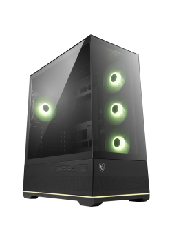 Корпус ПК без блока питания/ Case MSI MAG PANO 110R PZ, Midi-Tower, TG, 4x120mm ARGB, 2xUSB 3.2, 1xUSB 3.2 Type-C, ATX, mATX, mITX Black