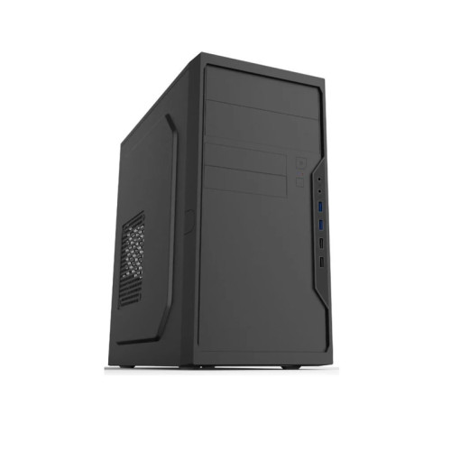 Корпус без блока питания/ Case Foxline FL-733, mATX, 2x5.25EXT, 2x3.5EXT, 5x3.5INT, 2xUSB3.0, HDA, w/o FAN, w/o PSU