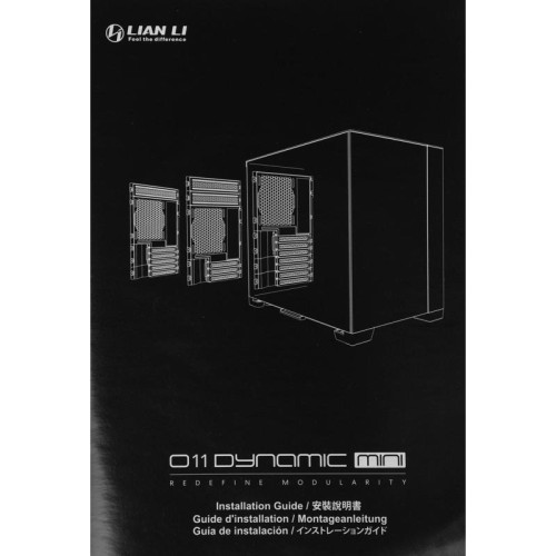 Корпус Lian-Li O11 Dynamic MINI черный ATX 9x120mm 6x140mm 2xUSB3.0 audio bott PSU [G99.O11DMI-X.00]