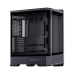 Корпус без блока питания/ Case JONSBO D400, Midi-Tower, TG, no fan, 2xUSB-A 3.0 + 1xUSB-C 3.2, ATX, mATX, mITX Black