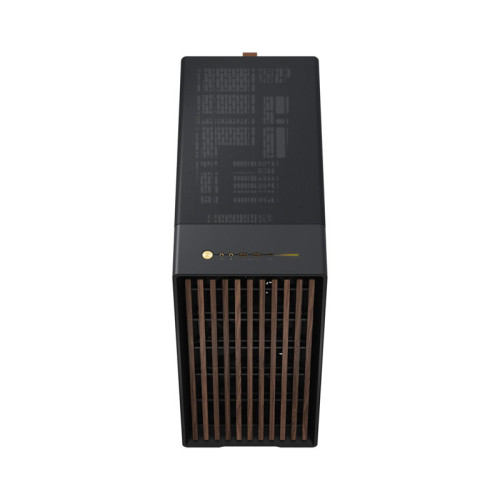 Корпус ПК без блока питания/ Case Fractal Design North XL RC Charcoal TG Dark, Full-Tower, 3x140mm, 2xUSB-A 3.0 + 1xUSB 3.2 Type-C, ATX, mATX, mITX Black