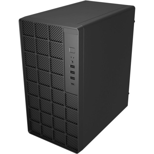 Корпус Digma DCC-MN304 черный без БП mATX 2x120mm 2xUSB2.0 1xUSB3.0 audio