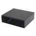 Корпус EVELK с блоком питания 300Вт/ Case Foxline EV-1046-TFX300S mATX SFF, w/PSU TFX 300W, w/2xUSB2.0+2xUSB3.0, w/1xcombo audio, black, w/pwr cord, w/ 8cm FAN, logo EVELK