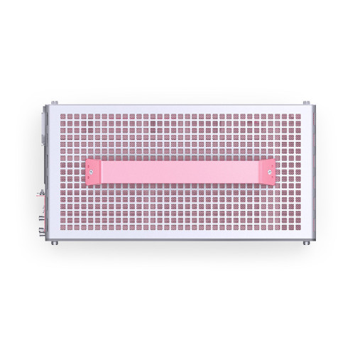 Корпус без блока питания/ Корпус JONSBO Jonsplus Z20 Pink/White MATX без БП, боковая панель из закаленного стекла, mini-ITX, micro-ATX, розово-белый