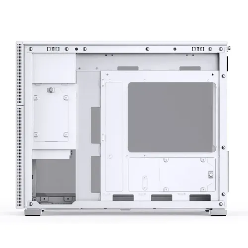 Корпус компьютерный Mini-Tower/ Case JONSBO D31 STD, Mini-Tower, TG, no fan, 1xUSB-A 3.2 + 1xUSB-C 3.2, mATX, mDTX, mITX White