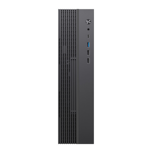 Корпус с блоком питания 300Вт./ Foxline FL-1120-TFX300S mATX case, black, w/PSU TFX 300W, w/2xUSB2.0+1xUSB3.0+1xType-C (USB3.0), combo-audio, w/pwr cord