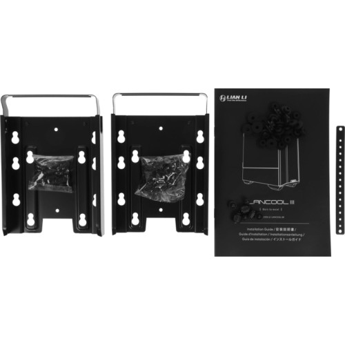 Корпус Lian-Li Lancool III черный без БП ATX 10x120mm 3x140mm 2xUSB3.0 audio bott PSU