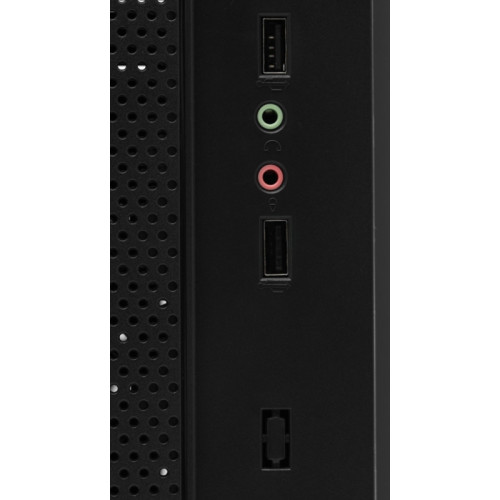 Корпус Accord ENTRY ACC-242B черный mATX 1x80mm 2xUSB2.0 audio [ACC-242B]