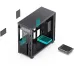 Корпус без блока питания/ Case JONSBO D41 MESH SCREEN, Midi-Tower, TG, no fan, 1xUSB-A 3.2 + 1xUSB-C 3.2, ATX, mATX Black