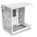 Корпус без блока питания/ Case NZXT H6 Flow, Midi-Tower, TG, 3x120mm, 2xUSB-A 3.2 + 1xUSB-C 3.2, ATX, mATX, mITX White