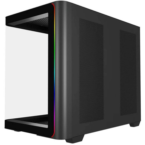 Корпус Bloody BD-CC113 черный без БП ATX 10x120mm 2xUSB3.0 audio bott PSU