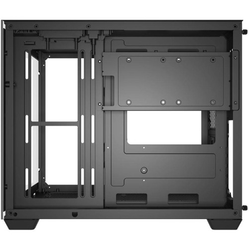 Корпус Bloody BD-CC108 черный без БП mATX 9x120mm 2xUSB3.0 audio bott PSU