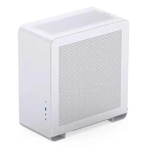 Корпус без блока питания/ Case JONSBO U4 PRO MESH, Midi-Tower, no fan, 1xUSB-A 3.2 + 1xUSB-C 3.2, ATX, mATX, mITX White