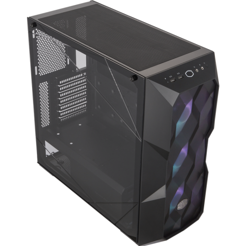 Корпус без блока питания/ Cooler Master MasterBox TD500 MESH, USB3.0x2, 3x120 ARGB Fan, Black, ATX, w/o PSU