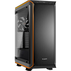 Корпус ПК без блока питания/ Case be quiet! DARK BASE PRO 900 rev.2, Full-Tower, TG, 3x140mm, 3xUSB-A 3.2, 1xUSB 3.2 Type-C, E-ATX, ATX, mATX, mITX Black/Orange