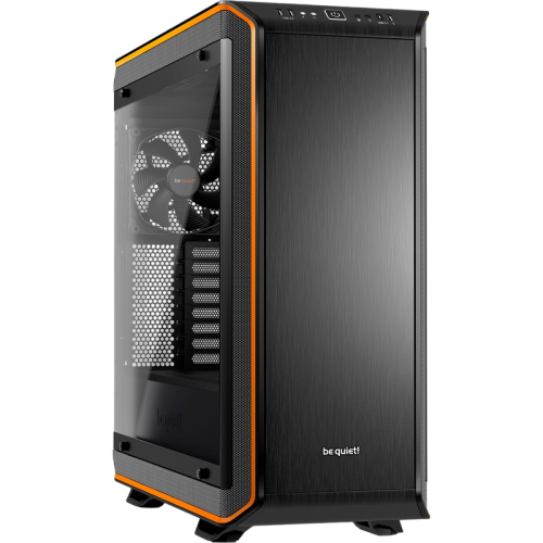 Корпус ПК без блока питания/ Case be quiet! DARK BASE PRO 900 rev.2, Full-Tower, TG, 3x140mm, 3xUSB-A 3.2, 1xUSB 3.2 Type-C, E-ATX, ATX, mATX, mITX Black/Orange