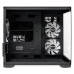 Корпус без блока питания/ HSPD F330, Panoramic Mini-tower, Black, TG, 0.5 SPCC, 3x120mm ARGB mATX, mITX 160/400/200mm 1x2.5