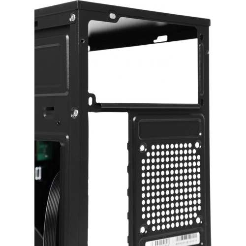 Корпус Accord Entry ACC-2053B черный mATX 1x80mm 1x120mm 2xUSB2.0 audio [ACC-2053B]