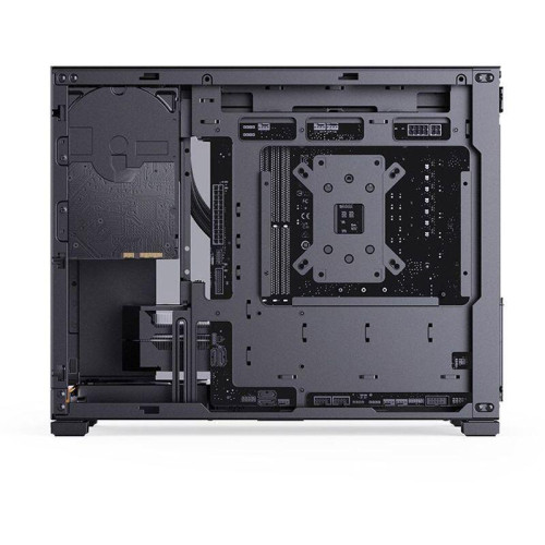 Корпус без блока питания/ Jonsbo D32 STD BLACK, Mini-Tower, no fans, mATX, mITX, 1xUSB3.2 Gen1 Type-A, 1xUSB3.2 Gen 2 Type-C, 1xAUDIO, 1xMIC