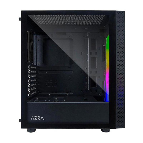 Корпус Azza Celesta F черный ATX 5x120mm 5x140mm 2xUSB2.0 1xUSB3.0 audio bott PSU [CSAZ-340F CELESTA]