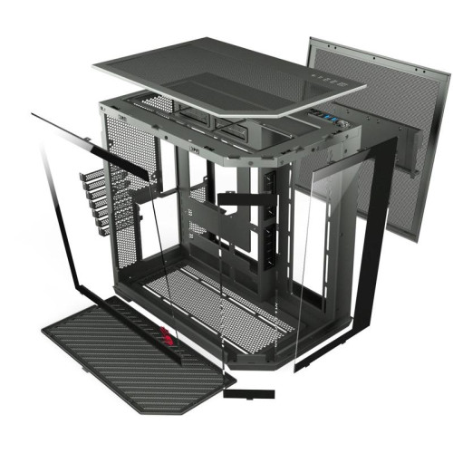 Корпус Bloody BD-CC109 черный ATX 10x120mm 2xUSB3.0 audio [BD-CC109-BK]