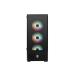 Корпус ПК без блока питания/ Case MSI MAG FORGE 112R, Midi-Tower, TG, 4x120mm ARGB, 2xUSB 3.2, ATX, mATX, mITX Black
