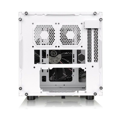 Корпус Thermaltake Core V1 белый miniITX 2x80mm 1x120mm 1x140mm 2xUSB3.0 audio bott PSU [CA-1B8-00S6WN-01]