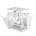 Корпус без блока питания/ Case PCCooler C3T500 ARGB WH, Midi-Tower, TG, 6x120mm ARGB, 1xUSB-C 3.1 + 2xUSB-A 3.0, ATX, mATX, mITX White