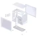 Корпус без блока питания/ Case JONSBO D32 STD, Mini-Tower, TG, no fan, 1xUSB-A 3.0 + 1xUSB-C 3.1, mATX, mITX White