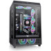 Корпус Thermaltake The Tower 500 черный ATX 11x120mm 5x140mm 4xUSB3.0 audio bott PSU [CA-1X1-00M1WN-00]