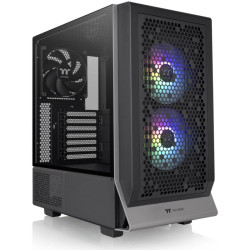 Корпус Thermaltake Ceres 300 TG ARGB черный ATX 6x120mm 2x140mm 2xUSB3.0 1xUSB3.1 audio bott PSU [CA-1Y2-00M1WN-00]