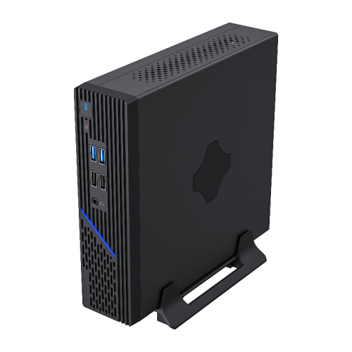 Корпус EVELK с блоком питания 120Вт/ Case Foxline EV-109-AD120 mITX, w/ ext.PSU 120W, DC-converter, w/2xUSB2.0+2xUSB3.0, 1x40mmFan, black, VESA, w/pwr cord