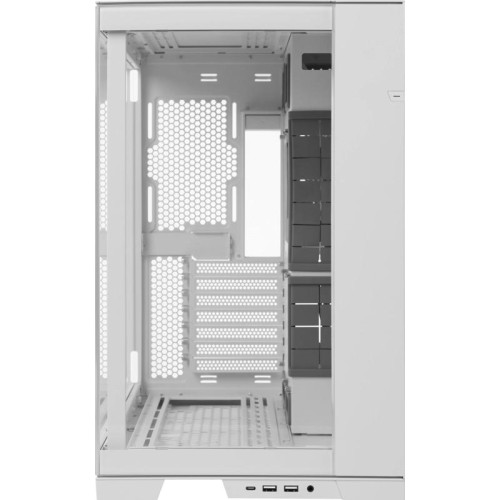 Корпус Lian-Li O11 Dynamic EVO RGB белый ATX 10x120mm 9x140mm 2xUSB3.0 audio [G99.O11DERGBW.00]