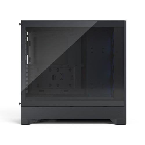 Корпус ПК без блока питания/ Case Fractal Design Pop 2 Air TG RGB, Midi-Tower, 3x120mm, 1xUSB-C + 1xUSB-A 3.2 ATX, mATX, mITX Black