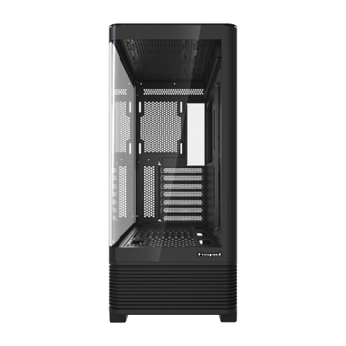 Корпус без блока питания/ Case HSPD F560, Mid Tower, Black, TG, 0.6 SPCC, no fans ATX, mATX, mITX 165/410/180mm 2x2.5 Корпус без блока питания/ Case HSPD F560, Mid Tower, Black, TG, 0.6 SPCC, no fans ATX, mATX, mITX 165/410/180mm 2x2.5