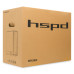 Корпус без блока питания/ HSPD M510, Mesh Mid Tower, White, TG, 0.5 SPCC, 4x120mm ARGB ATX, mATX, mITX 180/280/160mm 1x2.5
