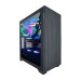 Корпус Azza Hive черный ATX 8x120mm 5x140mm 2xUSB2.0 1xUSB3.0 audio bott PSU [CSAZ-450 HIVE]