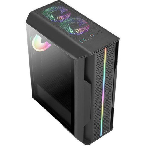 Корпус Aerocool Splinter Duo-G-BK-v1 черный ATX 5x120mm 2x140mm 2xUSB3.0 audio bott PSU [ACCM-PB26033.11]