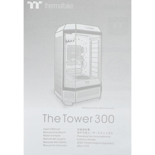 Корпус Thermaltake The Tower 300 Gravel Send коричневый mATX 8x120mm 6x140mm 2xUSB3.0 audio bott PSU [CA-1Y4-00SGWN-00]