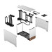 Корпус без блока питания/ Case Fractal Design Terra, Mini-Tower, no fans, 1xUSB-A 3.0 + 1xUSB 3.2 Type-C, SFX PSU Support, mITX Silver